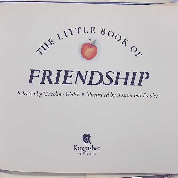 The Little Book Of FRIENDSHIP 1995 Edition - Picture 5 of 16